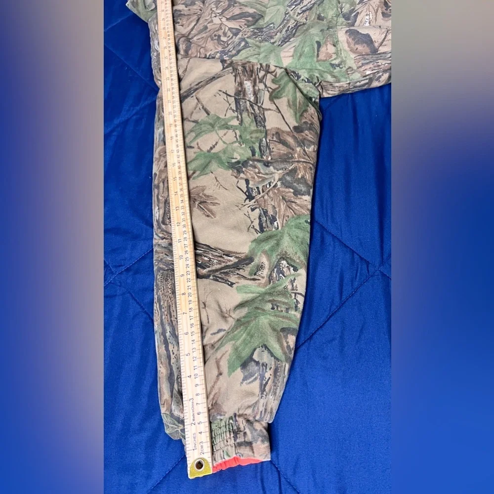Camouflage Jacket with Orange Lining - Picture 5 of 5